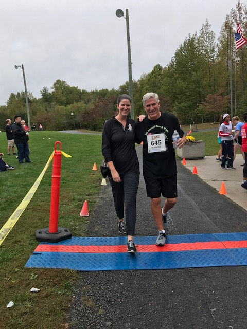 George and Kristen 2017 5k